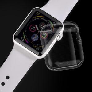 Pouzdro / kryt pro Apple Watch 44mm - Devia, Ice Clear Case