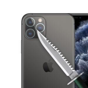 Tvrzené sklo (Tempered Glass) ENKAY pro Apple iPhone 11 Pro / Pro Max - na čočky zadní kamery - 0,15mm