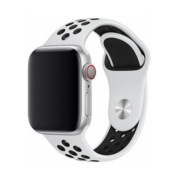 Řemínek pro Apple Watch 42mm / 44mm - Devia, Sport2 White