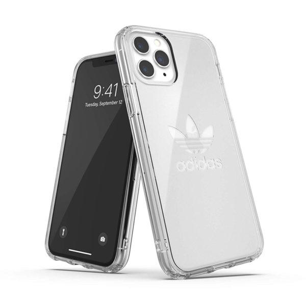 ADIDAS kryt pro Apple iPhone 11 Pro Max - plastový / gumový - průhledný; EV7909