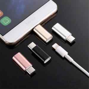 prepojka redukce usb c samec na lightning samice pro apple ipad pro 11 12 9 stribrna