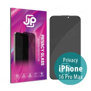 Tvrzené sklo (Tempered Glass) JP Privacy pro Apple iPhone 16 Pro Max- 2,5D